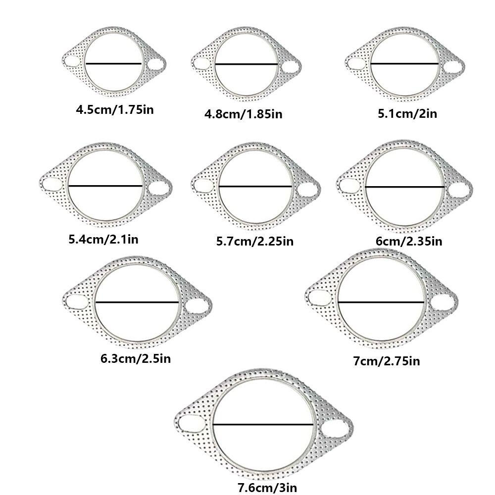 High Temperature Resistance Car Exhaust Gasket Set Exhaust Flange Repair Kit Auto Accessories