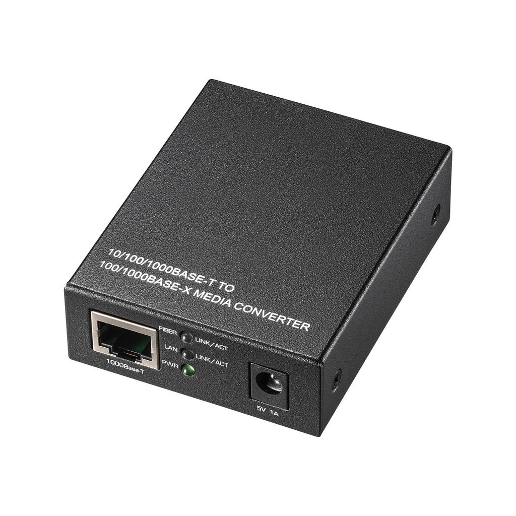 Оптический медиаконвертер Sanwa Supply LAN-NGC200