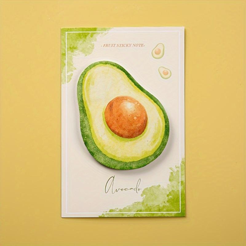 Single-Pack Japanese Cartoon-Style Realistic Fruit Series Sticky Notes, Planning Notepaper