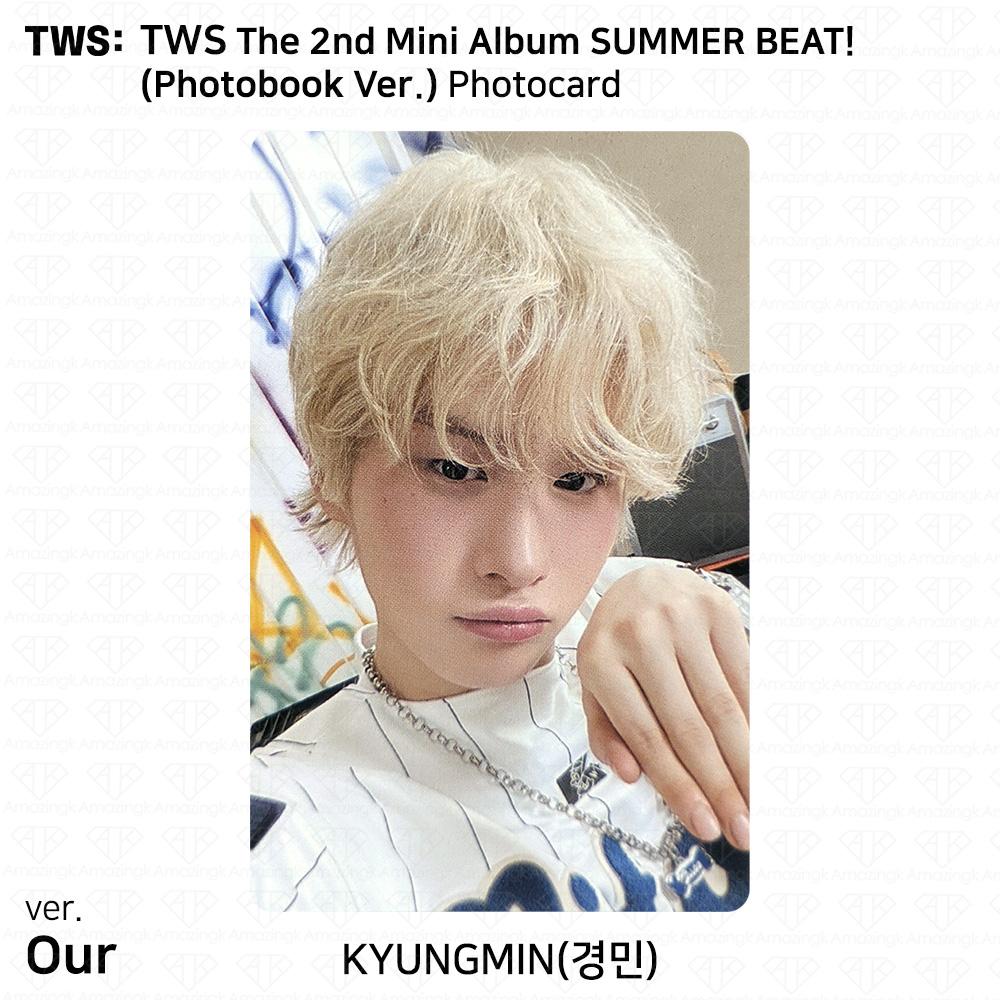 TWS The 2nd Mini Album SUMMER BEAT Official Photocard Shinyu Dohoon Jihoon KPOP
