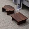 1Pc Children's Booster Stool Toilet Step Stool DIY Bath Stool Adults Bathroom Wooden Solid Wood