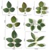 30/50Pcs Silk Rose Artificial Leaves Home Room Decor for Wedding Decoration Bride Wrist Flowers Artificial Plants DIY Gift Box