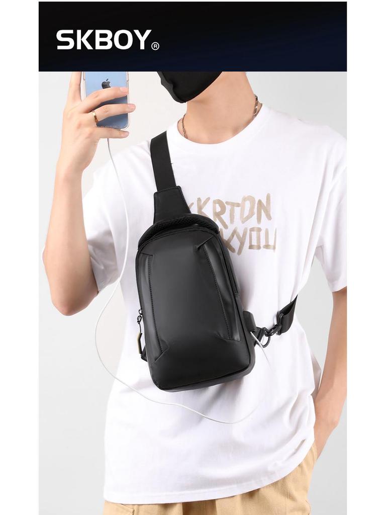 Высококачественная многофункциональная сумка на плечо и на грудь для мужчин и женщин - модная дорожная сумка-мессенджер