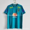 Brazil National Team Football Jerseys Retro Short Sleeve Sport Shirts Men Women