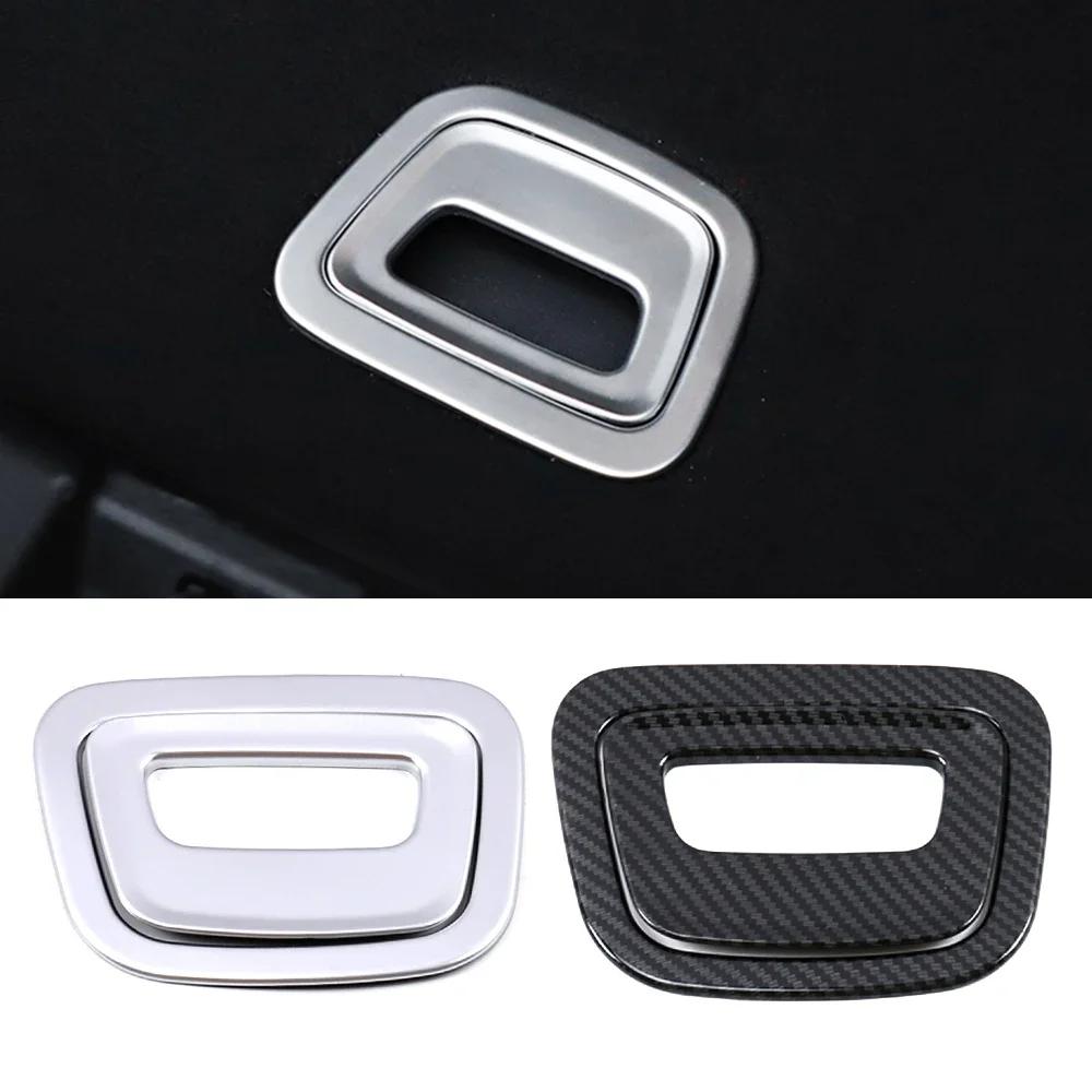 For Mercedes Benz E Class W213 2016 2020 Car Trunk Spare Tire Storage Handle Switch Frame Cover Trim Sequins Decoration Sticker