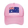 Patriotic Australian Flag Print Baseball Cap Pure Casual Style Hand Washable Wrinkleresistant Fa  Mesh Baseball Cap