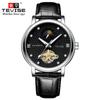 Mechanical Watch Automatic Movement Leather Luminous Mechanical Watch for Men