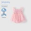 Безрукавный комбинезон с принтом сердечек JELLYBABY для девочек