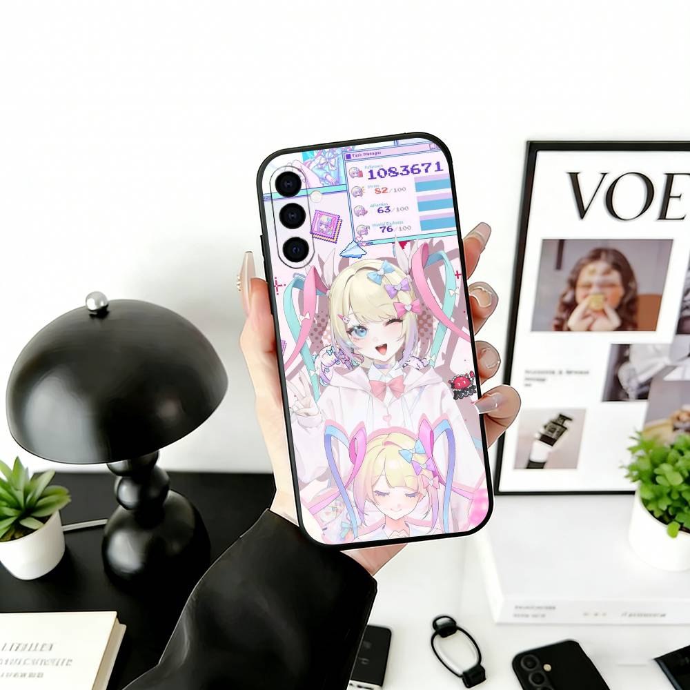 K-KAngel Чехол для телефона для Samsung Galaxy A73, A72, A71, A70, A53, A52, A51, Другие Мягкий черный чехол