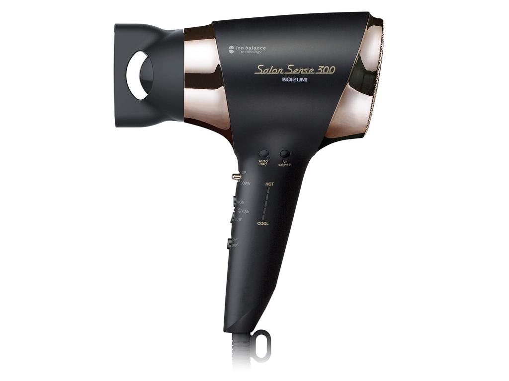 Koizumi Hair Dryer Ion Balance Salon Sense 300 Automatic Switching Black Hot/Cold KHD-9940/K