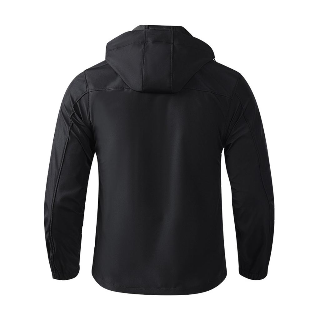 Men's Jacket Suit Men's Workwear Wear Resistant Camouflage Suit Hooded Training Suit Mountaineering Outdoor Suit