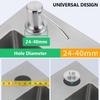 Tube Stainless Steel Kitchen Sink Mounted Lotion Dispenser Dishwashing Liquid Soap Dispenser