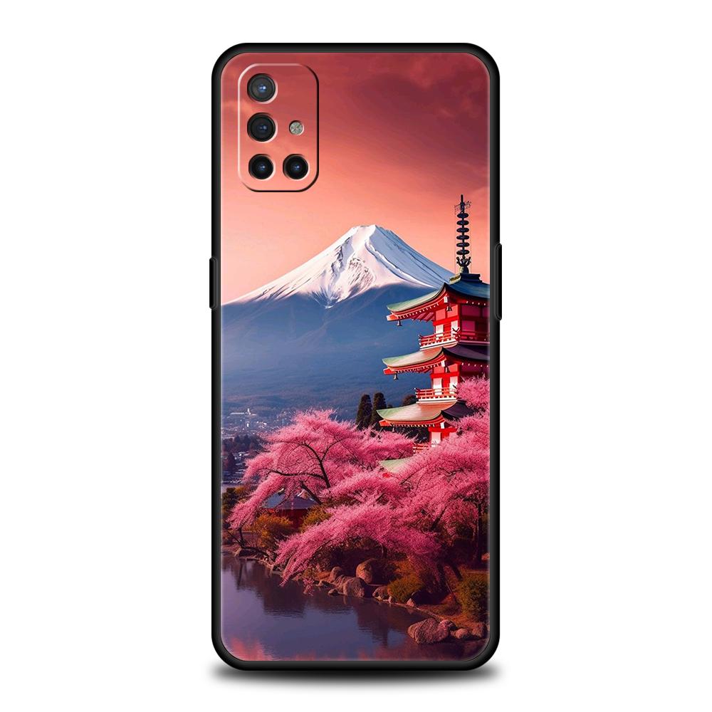 Чехол для телефона для OnePlus 13 12 11 10 9 Pro 9T 13R 12R 10R 9R 9RT 10T 8T 8 Nord 2T CE 2 3 5G N30 Обложка Японское аниме Пейзажное искусство