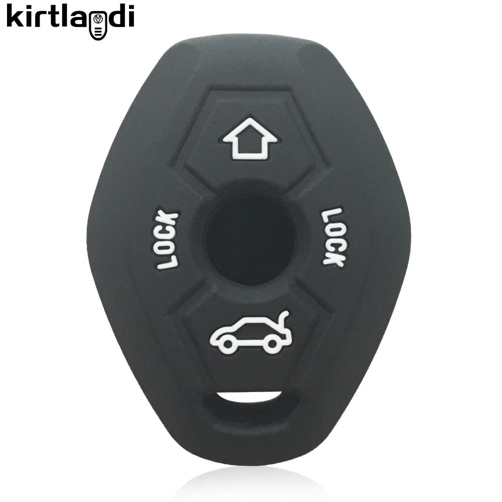 Silicone Key Cover Remote Case Shell for BMW E63 X5 E53 X3 F83 E46 E39 E38 E60 E61 E64 Series 3 5 7 330i Z3 Z4 E85 E86 M5 325i