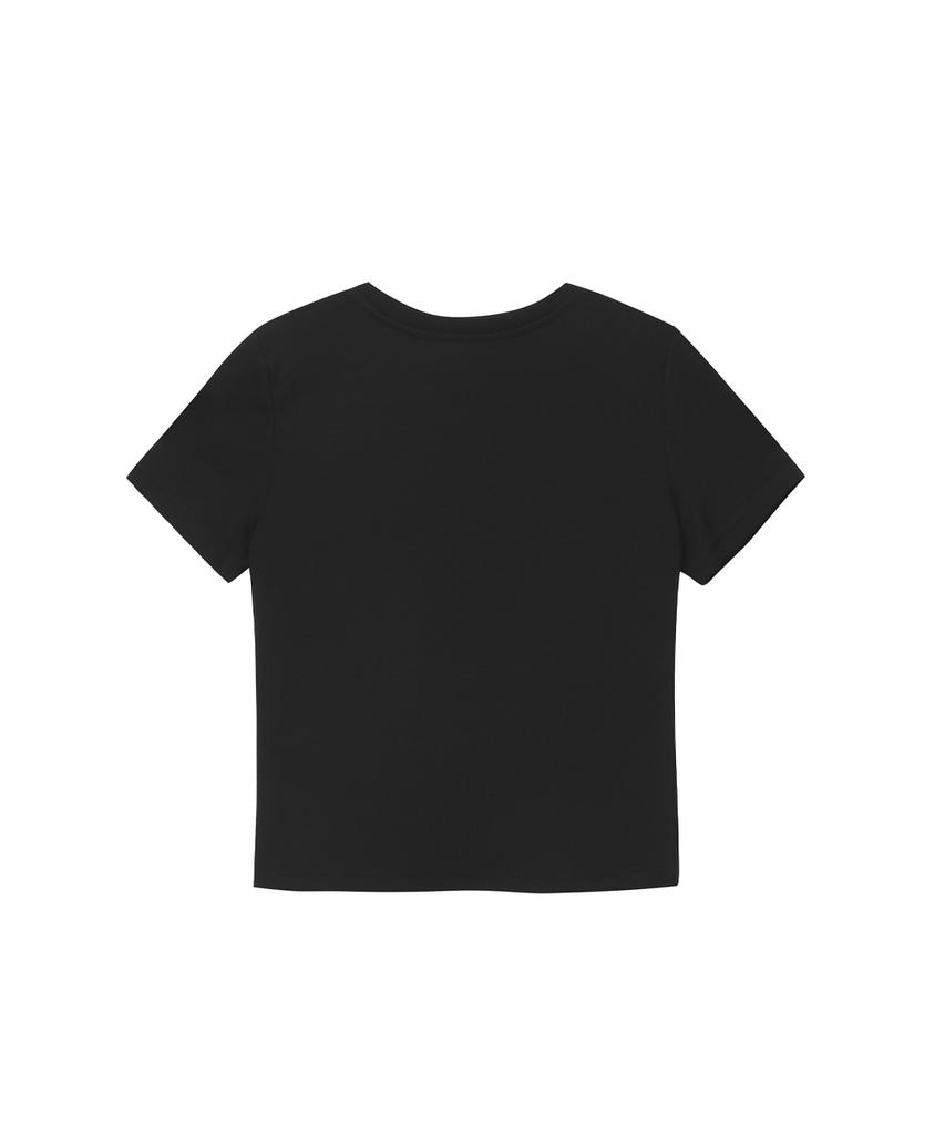 MISEKI SEOUL Logo Short Sleeves Black