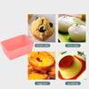 6PCS Cake Mold Silicone Rectangle Soft Muffin Cupcake Liner Bake Cup Mold Candy Mold Bakeware Baking Dish