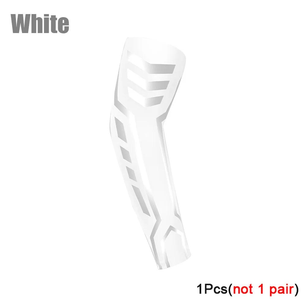 1Pc Sports Arm Compression Sleeve Basketball Cycling Arm Warmer Summer Running Uv Protection Volleyball Sunscreen Bands