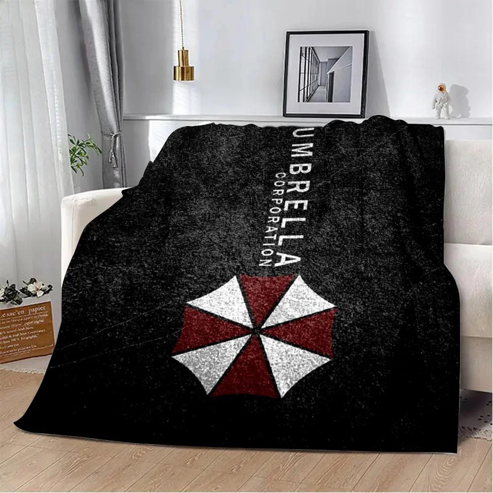 Корпорация Umbrella Печатное одеяло Одеяла для пикника Теплое одеяло Мягкое и удобное одеяло Для дома и путешествий Подарок на день рождения