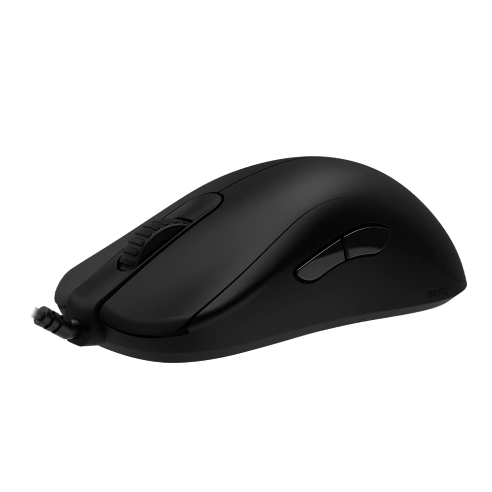 BenQ Japan ZOWIE Проводная игровая мышь Порт-штекер ZA12-C (Амбидекстрый дизайн/Сенсор 3360/Для правши/Паракорд/Легкий/USB и Plug-and-Play/Черный)