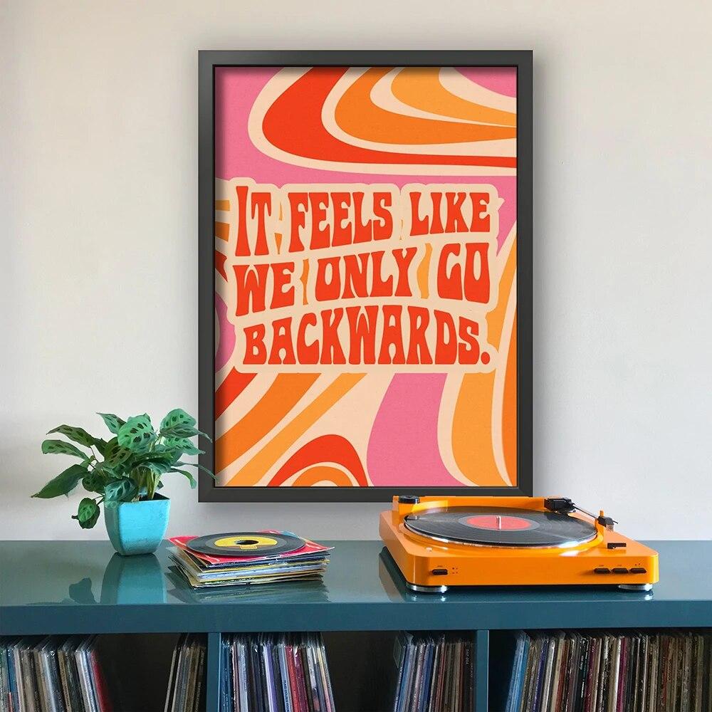 Tame Impala абстрактный постер музыкальная песня тексты песен художественный принт эстетическая ретро картина на холсте современная настенная картина спальня домашний декор