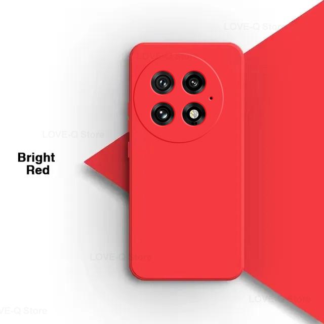 Для OnePlus 13 Чехол квадратный жидкий силиконовый защитный чехол для объектива камеры Чехол для телефона OnePlus 13 1+13 One Plus 13 OnePlus13 Мягкий чехол