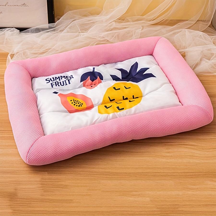 Pet Cooling Nest Breathable Ice Mat for Cats & Dogs, Polyester Fiber Ideal for Summer Comfort, Summer Pet Care