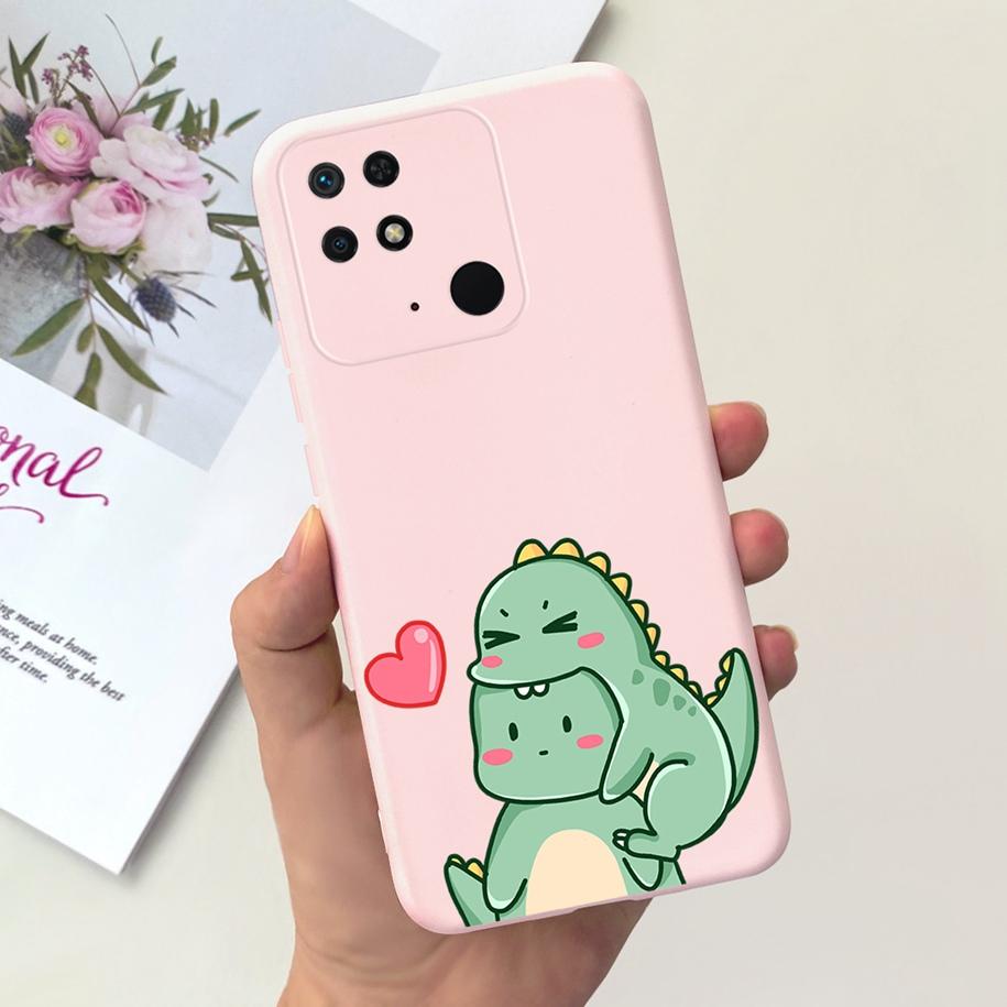 Чехол для Redmi 10C Чехол для Xiaomi Redmi 10 Power Модный Цветочный Тонкий Мягкий Силиконовый Чехлы для Телефона Для Xiaomi Redmi 10C 10 C Funda
