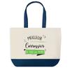 Sac Shopping - PLANETEE - 'Meilleur Carrossier De Tous Les Temps' - Coton - 40x45 Cm - Grand Format