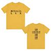 Simple Doublesided Printing  Rosalia Lux Tour  Unisex Tshirt Fan Customized For Both Unisex And Unisex Suitable For All Seasons