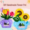 BDBW DIY Non-woven Fabric Flower Bouquet Kit