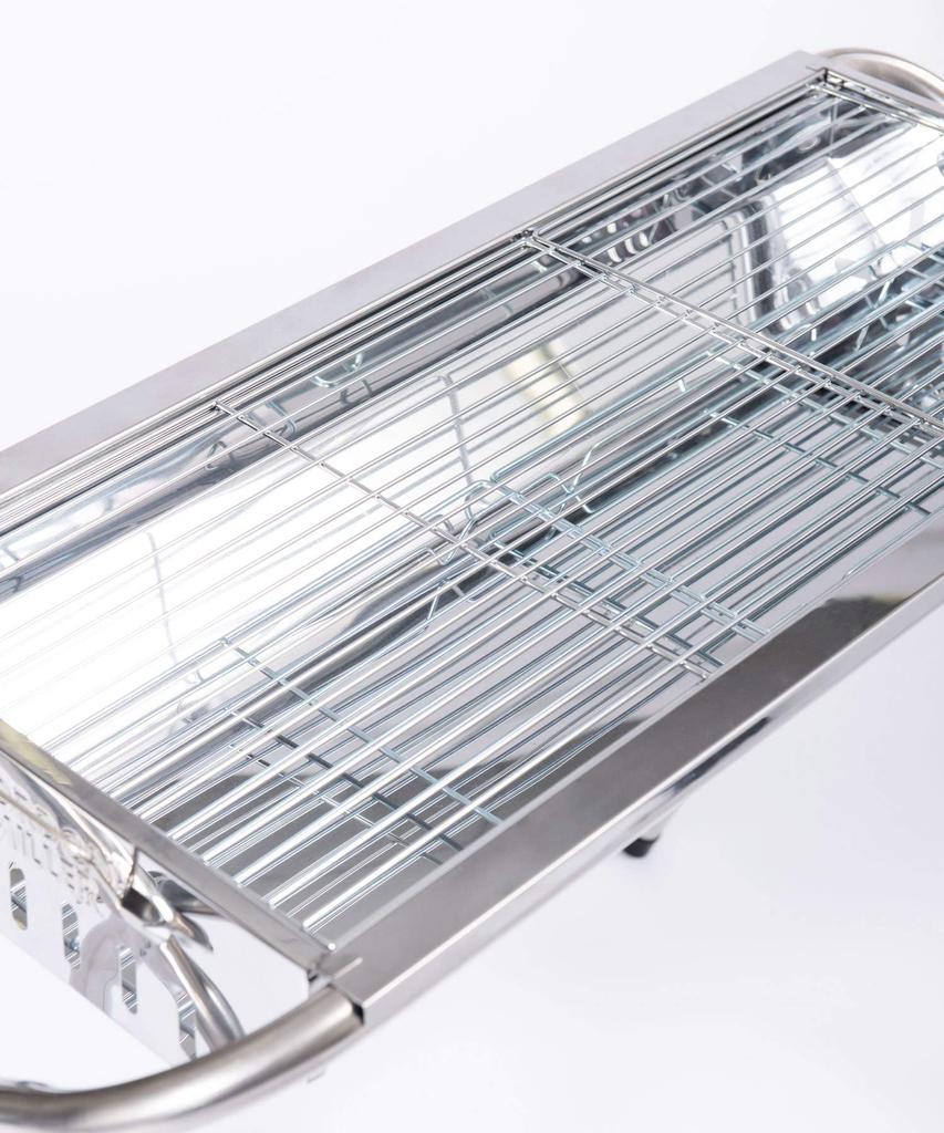 GORDON MILLER BBQ Grill Печь из нержавеющей стали Складная барбекю на открытом воздухе для кемпинга 1552663