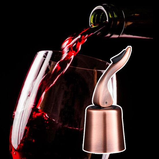 Пробка для вина. Хорошая герметичность. Герметичная пробка из нержавеющей стали. Простое управление. Длительная вакуумная пробка для вина.