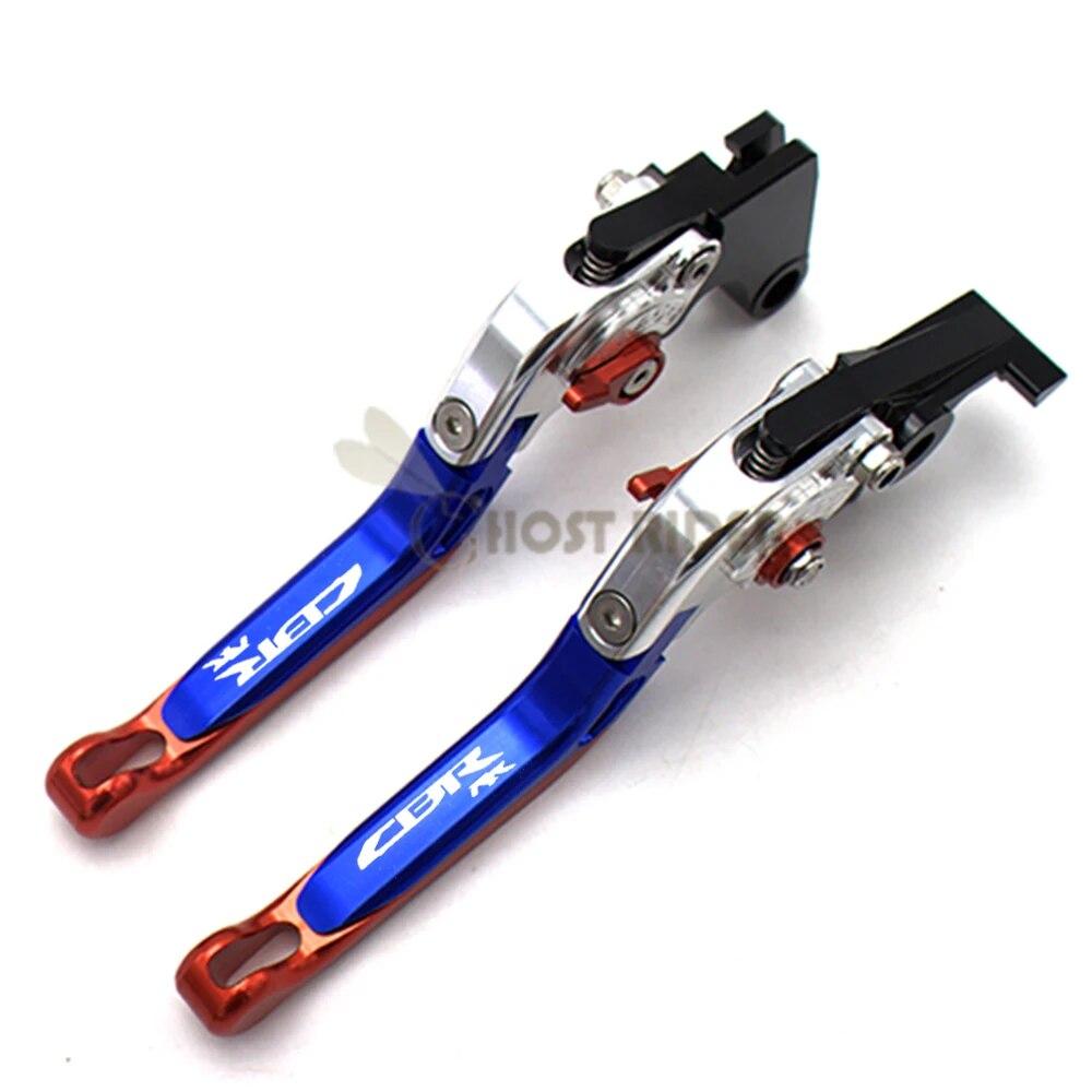 Подходит для HONDA CBR 1000RR CBR1000RR 2008-2016 Мотоцикл Регулируемые складные выдвижные рычаги тормоза сцепления логотип CBR RR