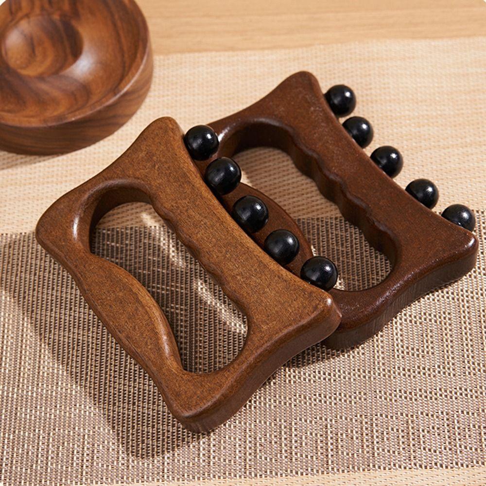Comfortable Grip Manual Massage Scraper Handheld Body Massage Tool Gua Sha Paddle Jaw Lifting