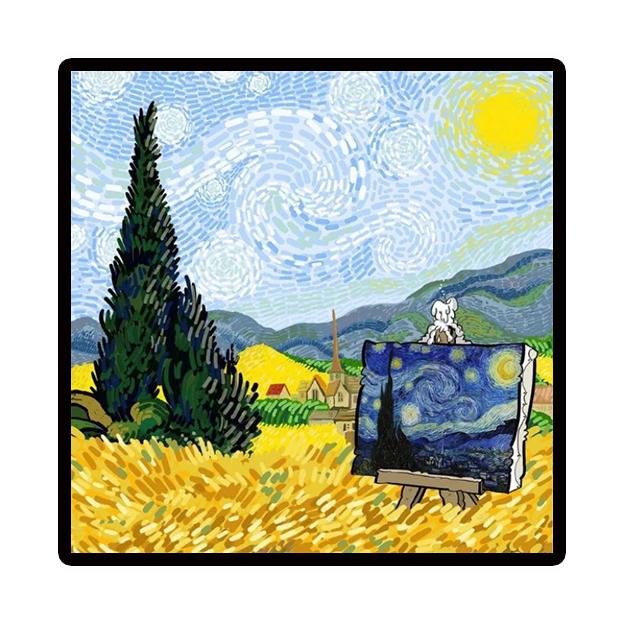 Звездная ночь Винсента Ван Гога Известный Художник Художественные Постеры и Принты Абстрактная Настенная Картина Холст Масляная Живопись Домашний Декор