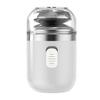 Mini Capsule Razor 2-In-1 Electric Shaver with Nose Hair Trimmer USB Rechargeable Waterproof Wet Dry Portable Travel Men Beard Trimmer