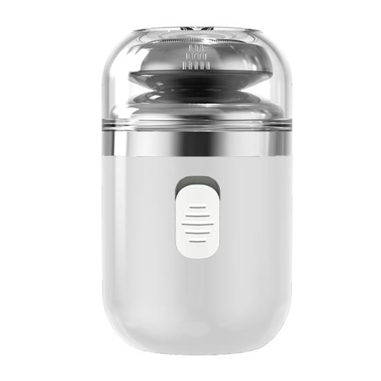 Мини-бритва Capsule 2-в-1 с электробритвой и триммером для носа, USB-зарядка, водонепроницаемый, для влажной и сухой бритья, портативный, для путешествий, для мужчин, для удаления волос на бороде