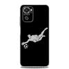 New Square Clear Phone Case For Xiaomi Redmi Note 12 11 9S 9 8 10 Pro+ 7 8T 9C 9A 8A K40 Gaming Cover Football Player Soccer Art