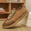 Round Nose Chunky Breathable Shoes For Men Men's Dress Wedding Shoes Low Heel Sneakers Sports Comfortable Overseas