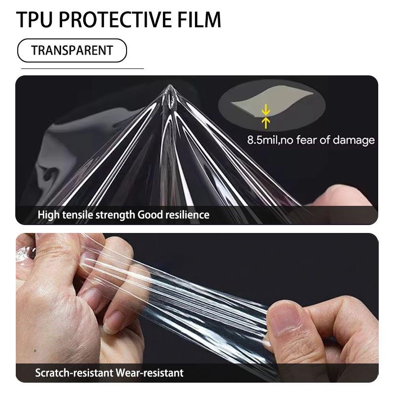 TPU Car Interior Protection Film for Mazda CX-5 CX5 2017-2024 Dashboard Navigation Anti-scratch Transparent Stickers Accessories