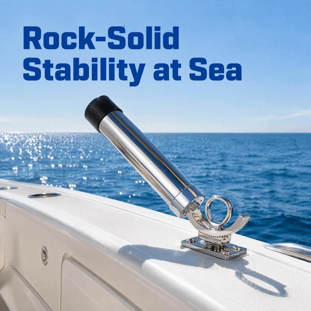 360 Degree Rotating Boat Rod Mount Rotatable Marine Rod Bracket Bracket Rod Bracket Boat