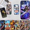 Art One Piece Soft Shell Phone Case for iPhone SE X XS XR 11 16E 17 Pro Max Air 8 7 6 6s Plus