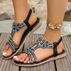 New Style Women's Shoes Flat Large-sized Fish-mouth Shoes Sandals