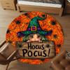 1PC Hocus Pocus Halloween Office Round Area Rug, Under Office Chairs Bedroom Living Room Home Decor, Carpet for Office -1110133