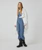 Yuthentic Leather-Like Coat-Style Padded Jacket White Oe3Ar80001