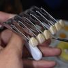 Зубной керамист Шестигранные зажимы Шестизубчатые зажимы Для глазурования фарфора Вспомогательный инструмент Лаборатория зубного техника