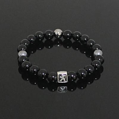 Браслет здоровья из натурального камня турмалина и германия Terra Tourmaline