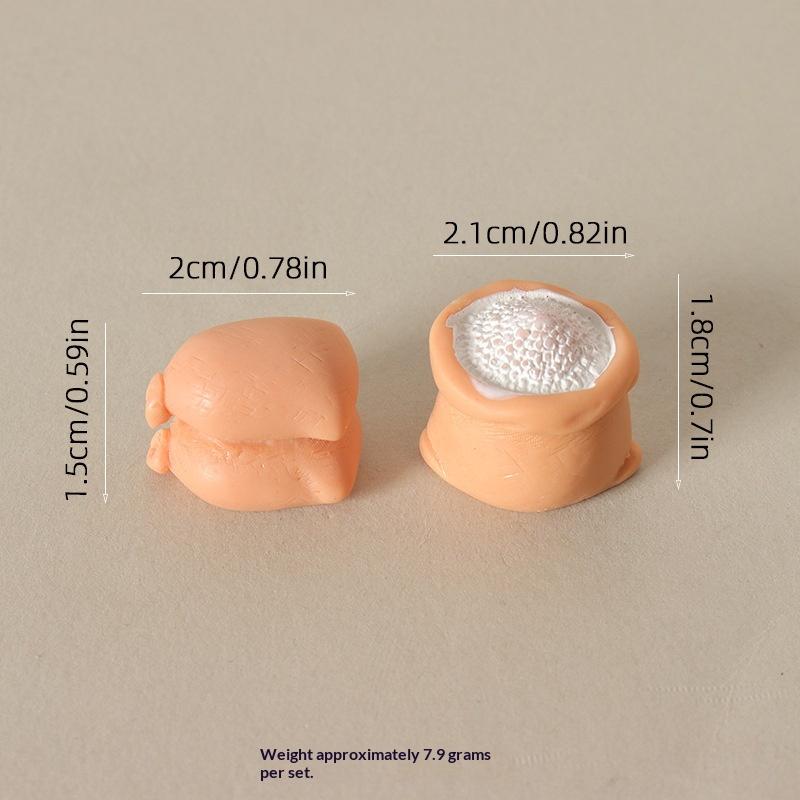 1 Set Doll Kitchen Cookware Baking Supplies Decor Toy 1/12 Dollhouse Mini Kitchenware Kit Model Micro Scene Construction Props