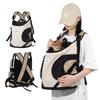 Dog and Cat Carrier Pet Backpack with Adjustable Shoulder Strap and Waterproof Nylon Easy To Perfect for Hospital and Emergency with Holds Up To Beige