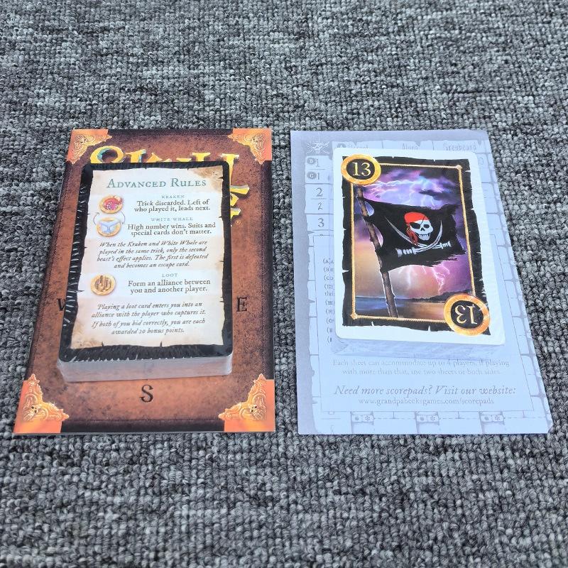 Kull King Skeleton King Ultimate Pirate Trick Game Party Настольная игра Обложка Asset Creator Cards